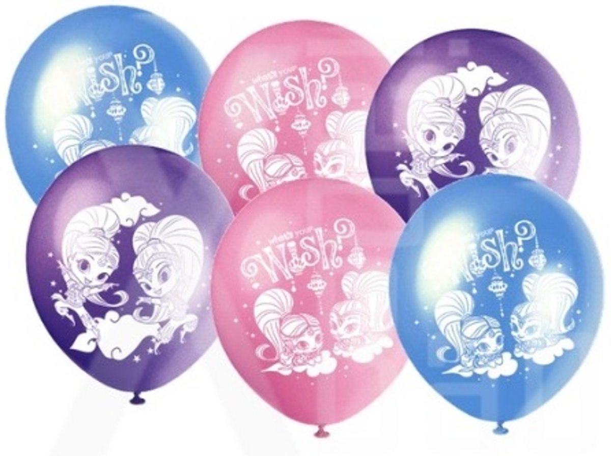 Shimmer and Shinel Glans Ballonnen Set | 10 stuks |Latex Ballonnen | Kinderfeestjes | Thema Feest